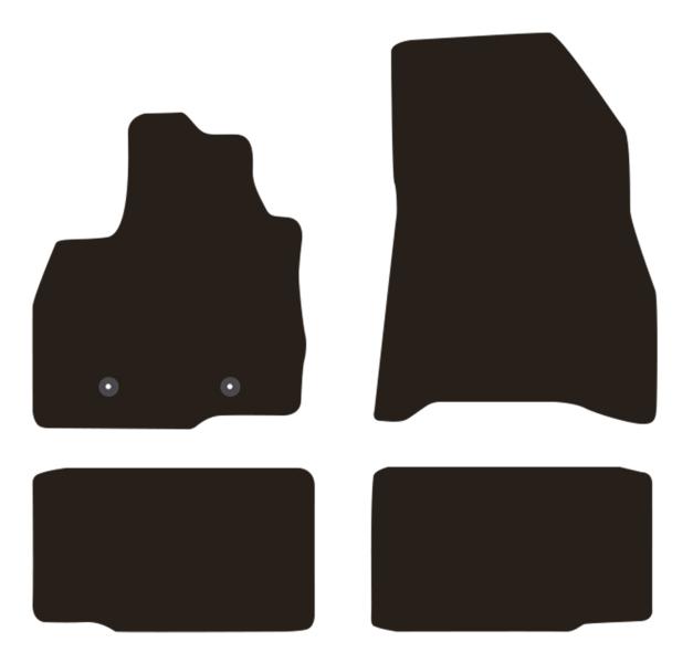 Tappeti moquette Tailor DACIA Duster III 24> (ibrida mild)
