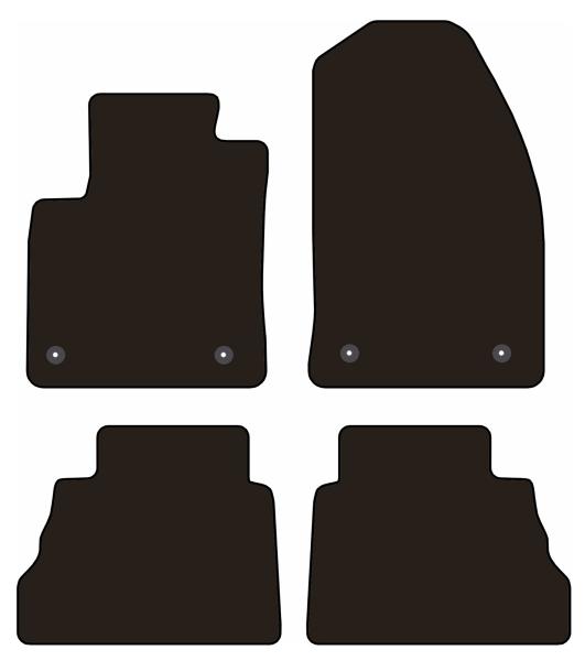 Tappeti moquette Tailor FORD Tourneo Courier 23>