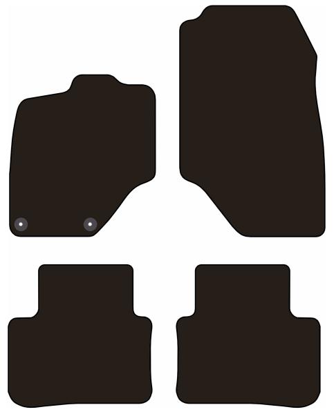 Tappeti moquette Tailor PEUGEOT 5008 III 24> (ibrida ed elettrica)