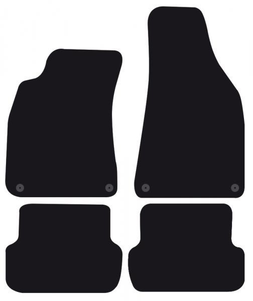 Tappeti moquette Tailor AUDI A4 4p. 01>07 e Avant 01>08, A4 Cabrio 02>09