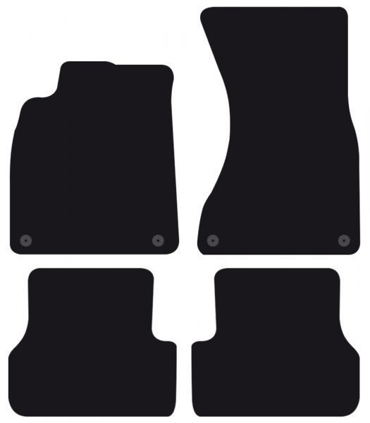 Tappeti moquette Tailor AUDI A6 4p. e Avant 11>18, A7 Sportback 10>18