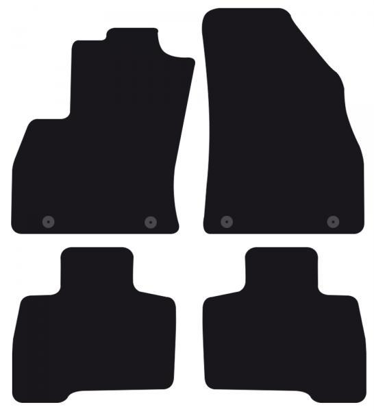 Tappeti moquette Tailor CITROEN Nemo 5p. 08> - FIAT Fiorino 5p. 08>, Qubo 08> - PEUGEOT Bipper Tepee 08>