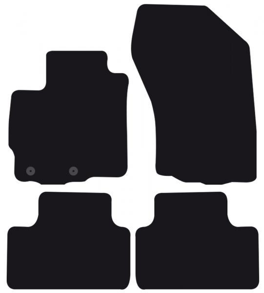 Tappeti moquette Tailor CITROEN C4 Aircross 12> - MITSUBISHI Asx 10>13 - PEUGEOT 4008 12>