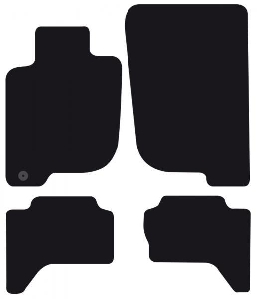 Tappeti moquette Tailor MITSUBISHI L200 4p. 06>15