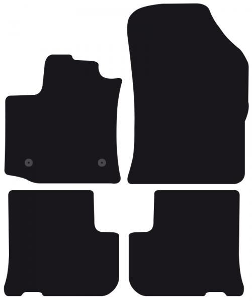 Tappeti moquette Tailor DACIA Lodgy 12>17, 17> 5 posti