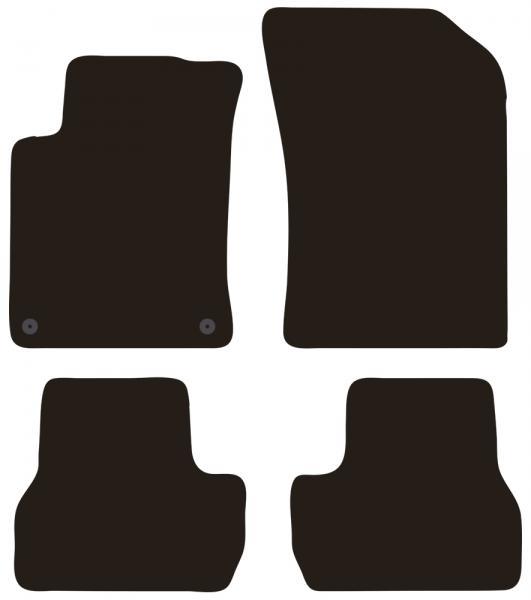 Tappeti moquette Tailor CITROEN C3 09>16, DS3 10>16