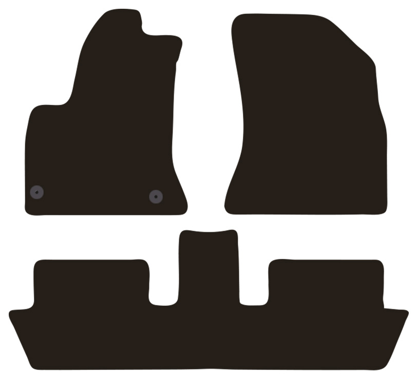 Tappeti moquette Tailor CITROEN C4 Picasso/Grand Picasso 06>10 5 posti