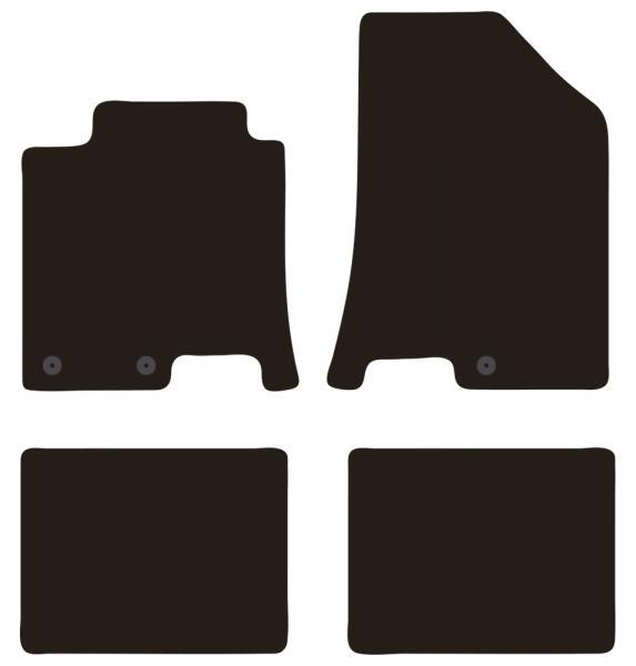 Tappeti moquette Tailor HYUNDAI i40 4p. e SW 11>15, 15>