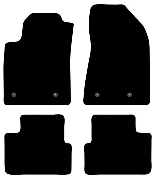 Tappeti moquette Tailor FIAT Bravo 07>10, 10> - LANCIA Delta 08>11