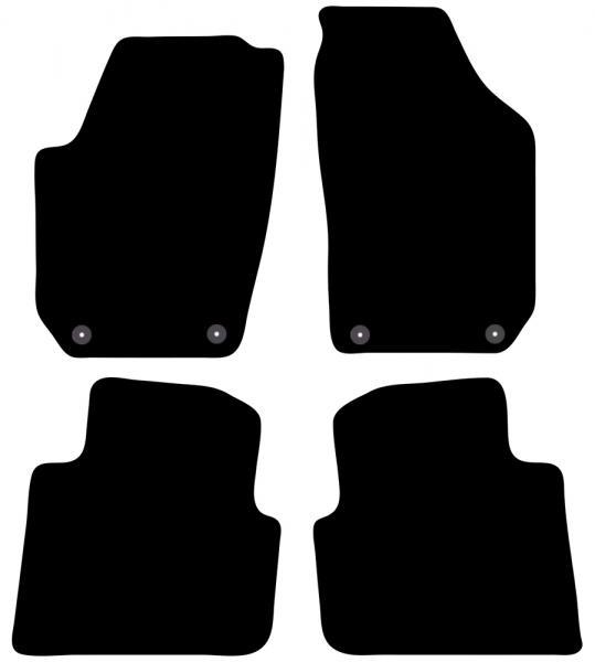 Tappeti moquette Tailor SKODA Roomster 06>10, 10>