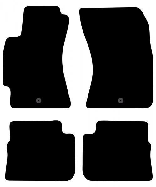Tappeti moquette Tailor SUBARU Forester 08>12