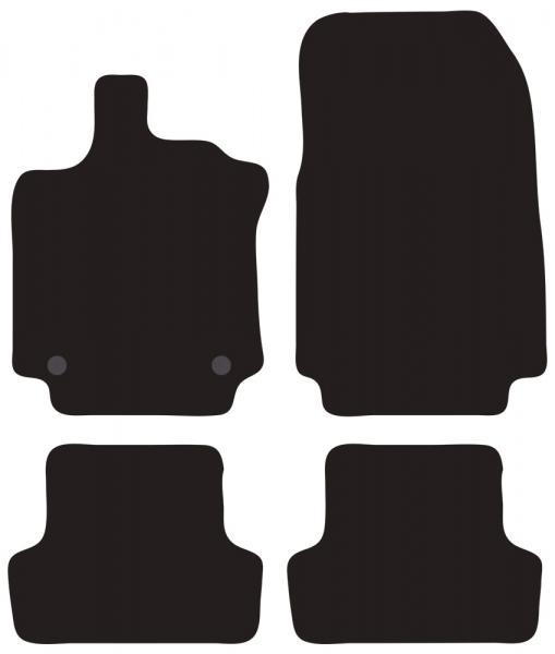Tappeti moquette Tailor RENAULT Clio IV 5p. 12>19 e Sporter SW 13>16, 16>