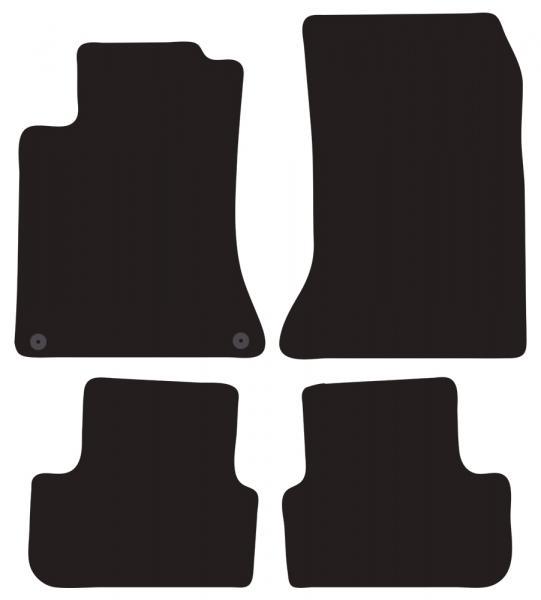 Tappeti moquette Tailor MERCEDES Classe A 5p. 12>18 - Classe B 11>18 - CLA 4p. e Shooting Brake 13>19 - GLA 13>20