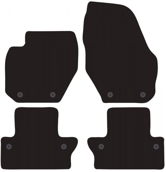 Tappeti moquette Tailor VOLVO S60 10>19 / V60�10>18