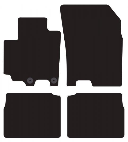 Tappeti moquette Tailor SUZUKI S-Cross 13>16, 16>