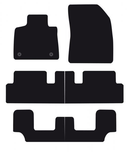 Tappeti moquette Tailor CITROEN C4 Grand Picasso II / Grand Spacetourer 13>16, 16>