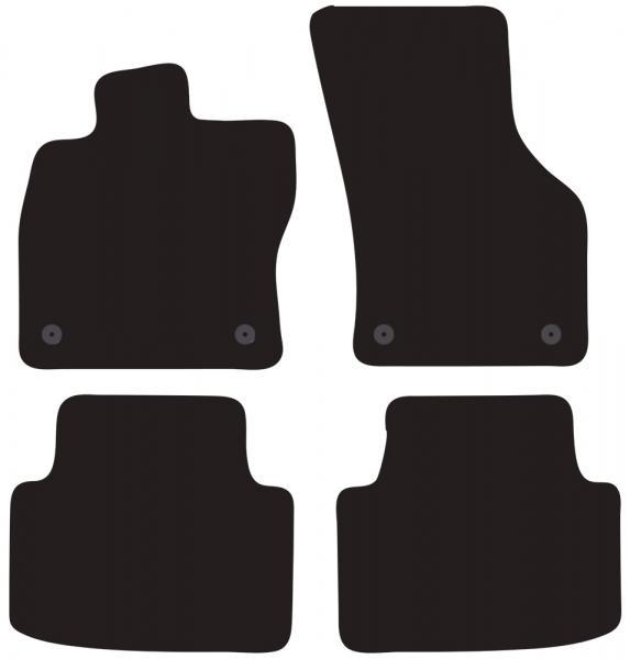 Tappeti moquette Tailor VOLKSWAGEN Passat 4p. e SW 14>19, 19>