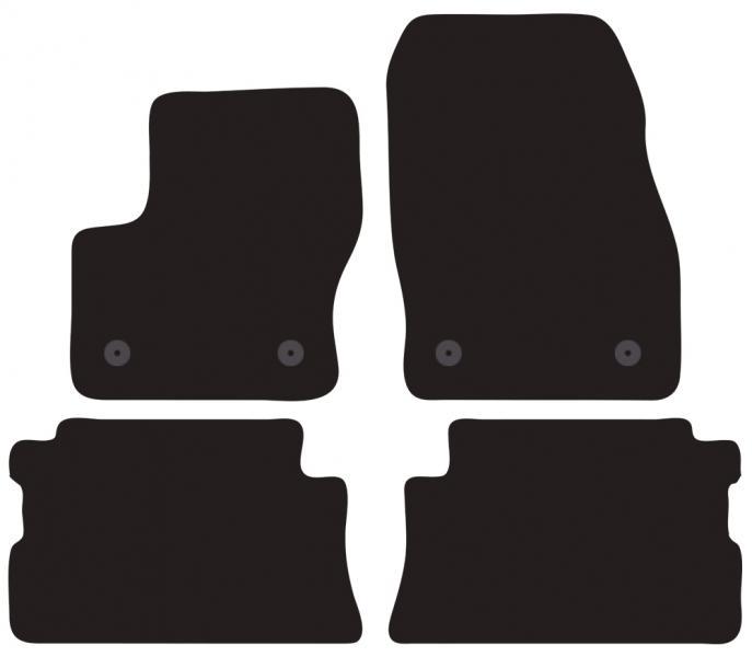 Tappeti moquette Tailor FORD Kuga 12>19