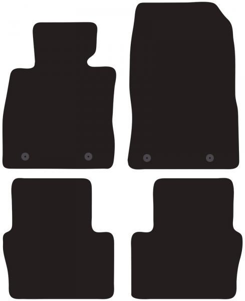 Tappeti moquette Tailor MAZDA 2 15>19, 19>
