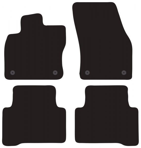 Tappeti moquette Tailor VOLKSWAGEN Touran 15>