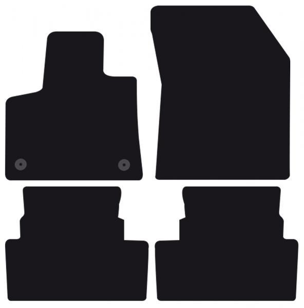Tappeti moquette Tailor OPEL Grandland 17>24 - PEUGEOT 3008 16>23 (no ibride)