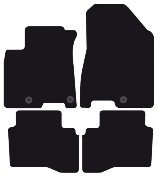 Tappeti moquette Tailor KIA Niro 16>22 (no elettrica)