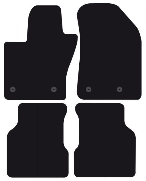 Tappeti moquette Tailor JEEP Compass 17>21, 21>