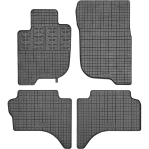 Tappeti gomma FIAT Fullback 4p. (cabina doppia) 16> - MITSUBISHI L200 4p. (cabina doppia) 15>19, 19>