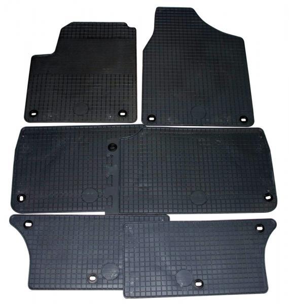 Tappeti gomma SEAT Alhambra 7 posti 96>10 - VOLKSWAGEN Sharan 7 posti 95>10
