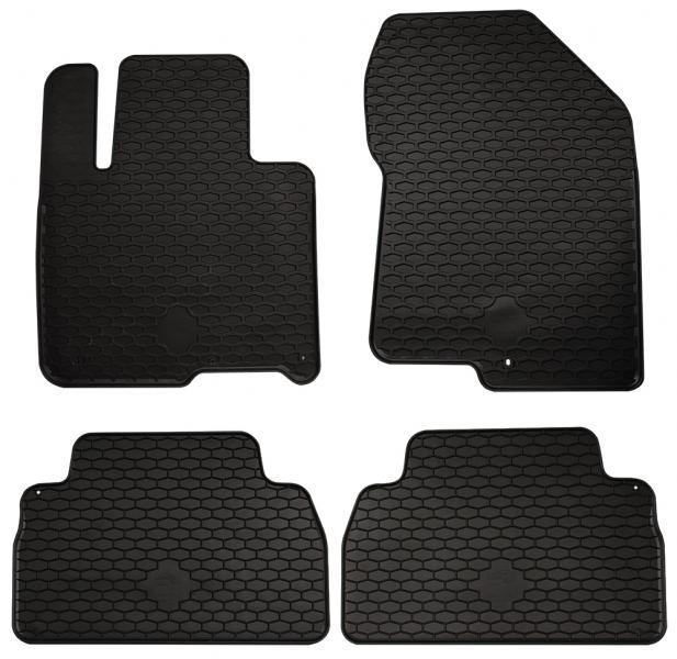 Tappeti gomma HYUNDAI Santa Fe IV 18>24 (no ibrida ricaricabile)