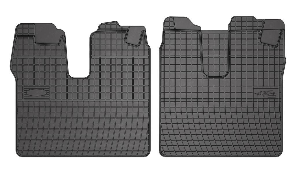 Tappeti gomma MAN TGA 00>19, TGL 05>19, TGM 05>19, TGX I 07>19 (cabina larga)