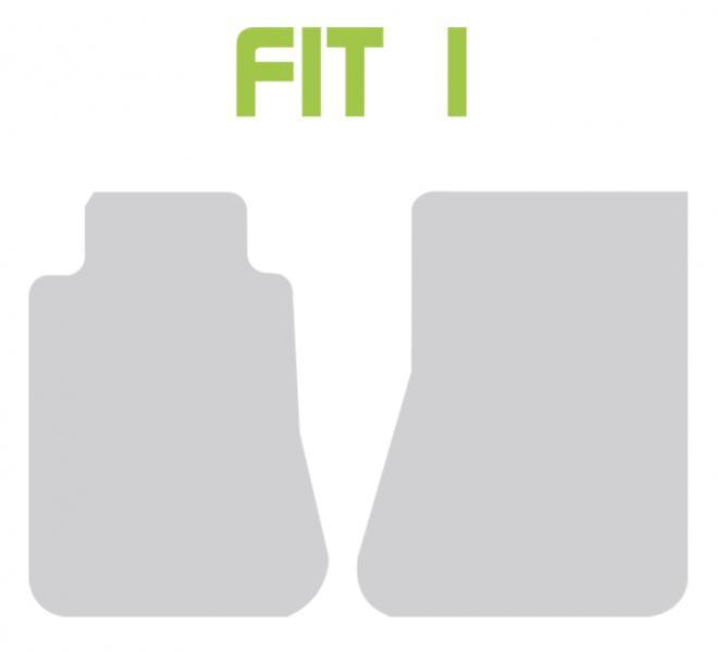 Tappeti gomma anteriori Rubberfit FIT1 - immagine 2