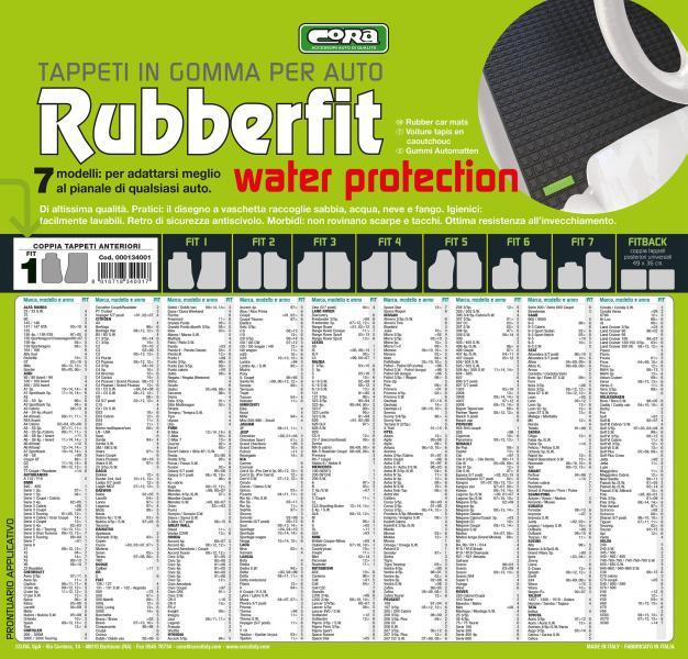Tappeti gomma anteriori Rubberfit FIT1 - immagine 3