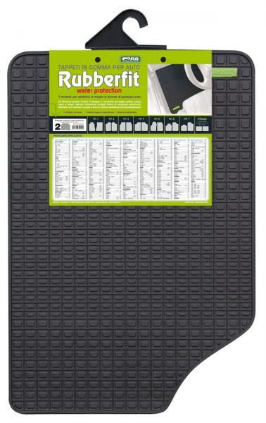 Tappeti gomma anteriori Rubberfit FIT2