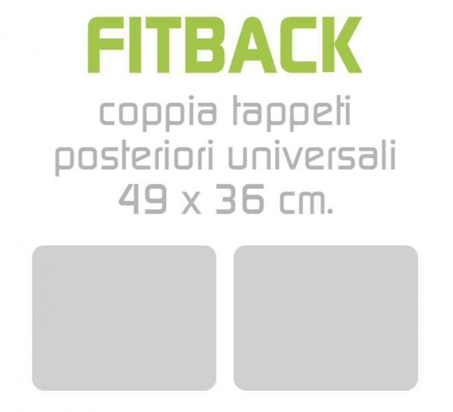 Tappeti gomma posteriori Rubberfit FITBACK - immagine 2