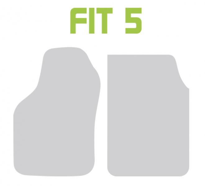 Tappeti gomma anteriori Rubberfit FIT5 - immagine 2