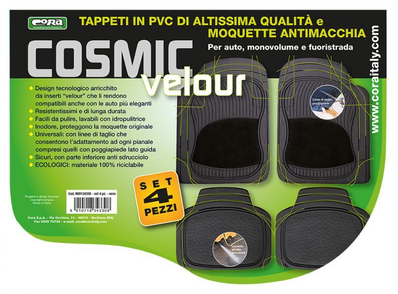 Set 4 tappeti universali Cosmic Velour - immagine 3