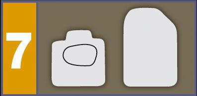Set 4 tappeti moquette Actualfit antracite a coste mod. 7 - immagine 2