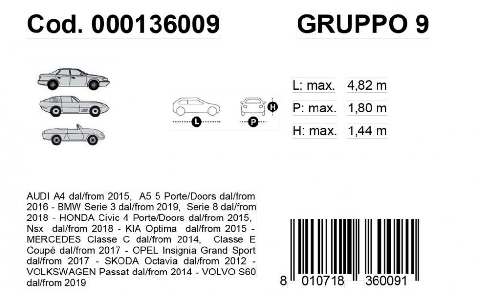 Copriauto Gabardine Car mod. 9 - immagine 3