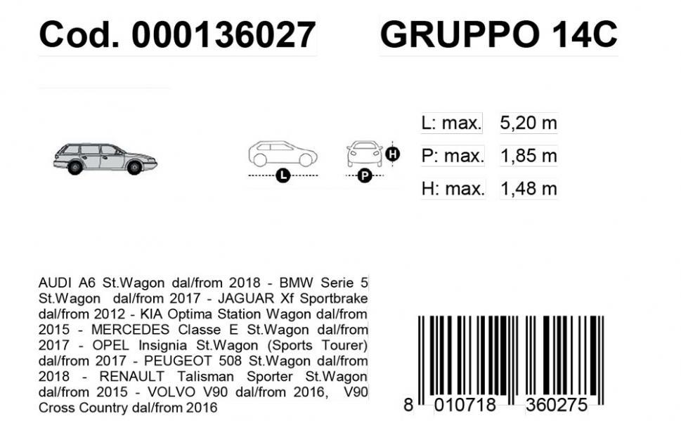 Copriauto Gabardine Car mod. 14/C - immagine 3