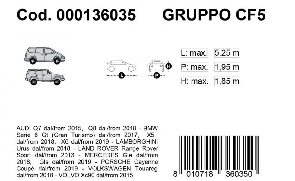 Copriauto Gabardine Car mod. VAN 5 - immagine 3