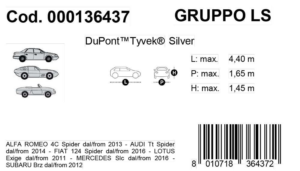 Copriauto Topcover Silver mod. LS - immagine 3