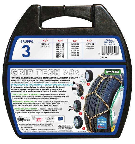Catene neve Grip Tech 9 mm gruppo 3 - immagine 2