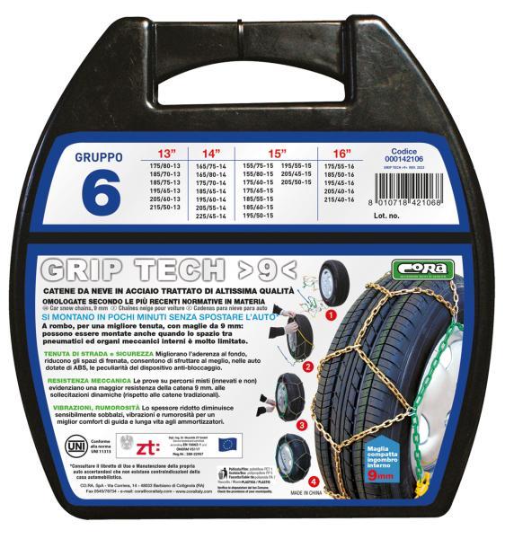 Catene neve Grip Tech 9 mm gruppo 6 - immagine 2