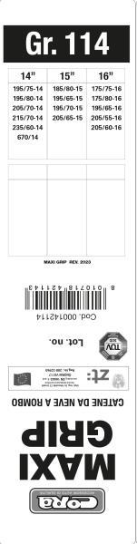 Catene neve Maxi Grip 15 mm gruppo 114 - immagine 7
