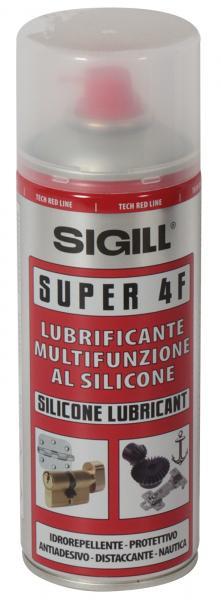Lubrificante al silicone Super 4F 400 mL