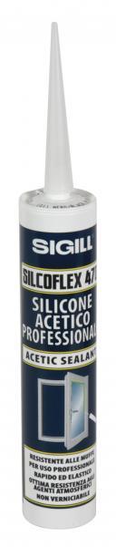 Silicone acetico Silcoflex 470 nero 280 mL