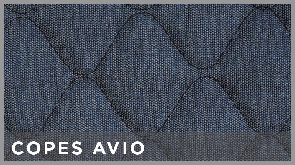 Coprisedile lato guida per furgoni tg. SP24/SP25 tess. cotone trapuntato avio - immagine 2