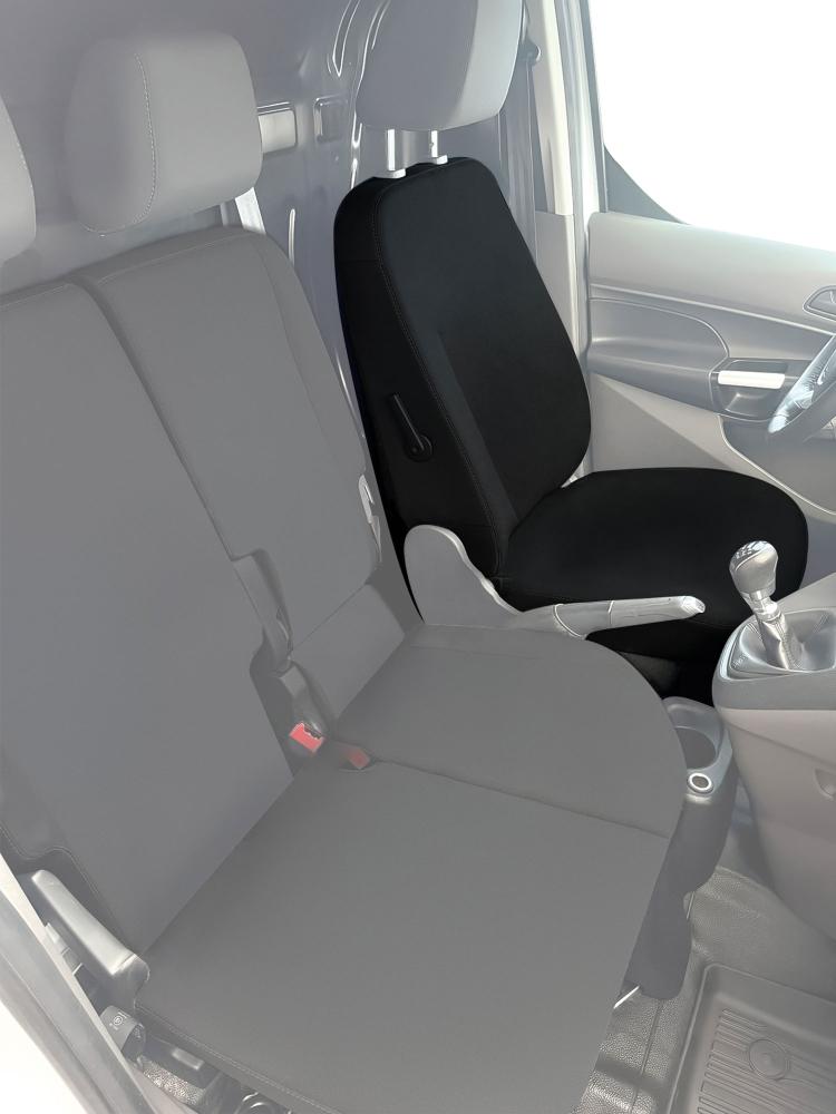 Coprisedile lato guida per furgoni tg. SP36 tess. poliestere nero