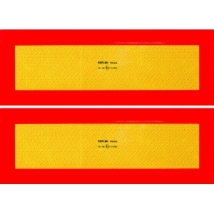 Pannelli riflettenti e fluorescenti per rimorchi 565x200x2 mm